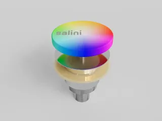 Донный клапан для ванны Salini S-Sense 15221RG D 402 RAL